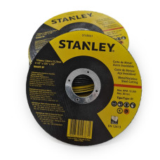 DISCO DE CORTE STANLEY - FINO -  4,5 POLEG. X 1,0MM X 22MM - STA8061