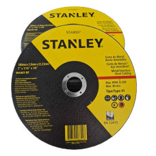 DISCO DE CORTE STANLEY - FINO -  7 POLEG. X 1,6MM X 22MM - STA8067