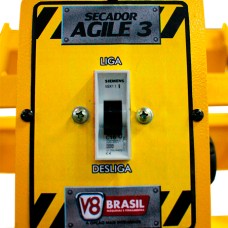 PAINEL INFRA VERMELHO - 3 LAMPADAS - 3000W - 220V - AGILE 3 - V8